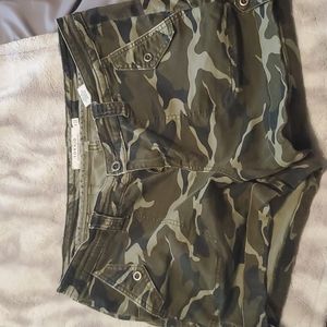 Torrid Military Short Camo
